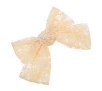 VICASKY Chic Fiocco Di Capelli Clip Di Pizzo Massiccio Fiocco Accessori Per Capelli Per Le Donne E Le Ragazze Del Partito Di Nozze Ornamenti Alla Moda