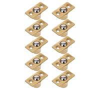 VICASKY Chiusura a Sfera Accessorio per Mobili in Oro in Rame 10 Pezzi per Porta Armadio Funzione di Chiusura Sicura e Mantenimento Porta Chiusa