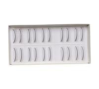 VICASKY Ciglia Finte per Pratica Extension Manichino 10 Paia Strisce Ciglia Finte Simulate per Formazione Tecnica Applicazione Trucco Professionale