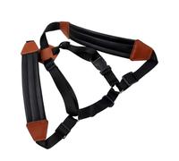 VICASKY Cinghia per sassofono, regolabile, per sassofono, braccia, cintura per sassofono, braccia, spallacci, bracciale, sassofono, collare corno nero