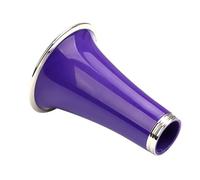 VICASKY Clarinetto Tromba per camion, trombone, altoparlante megafono, clacson ad aria compressa, a gas, a mano, tubo di soffiaggio, clown-corno, in plastica, viola