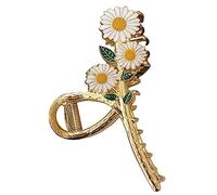 VICASKY Clip Per Decorativa Con Fiore Mollette Metallo Per Donna Pratica e Stabile Per Trucco e Cucina Design Giornaliero Di Fiore Per
