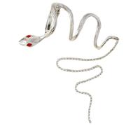 VICASKY Clip Per Spirit Snake Catena Di Intrecciati Clip Per Barrette Per Donne Serpente Catene Molletta Polsini Per Argento Metallo
