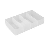 VICASKY Contenitore Per Cosmetici in Plastica Scatola Portaoggetti Divisorio Rimovibile Organizer Per Trucchi Per Unghie Gioielli e Uso Da Tavolo