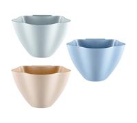 VICASKY Contenitore per la Spazzatura da Appendere Cestino Sospeso in Plastica Resistente Set da 3 Pezzi Design Salvaspazio per Cucina Porta Camera e Soggiorno Organizer