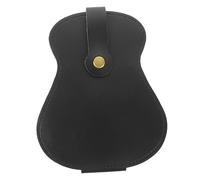 VICASKY Contenitore per plettri per chitarra Guitar Pick Holder Pick Holder per plettri per chitarra, supporto per chitarra elettrica, colore nero, Nero , moderno
