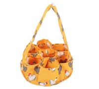 VICASKY Contenitore per Uova da Pollame Tela Resistente Portatile e Protettivo per Raccolta Uova Fresche di Pollo Papera e Oca per Fattorie e Uso Domestico