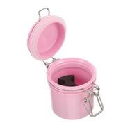 VICASKY Contenitore Sigillante per Colla per Extension Ciglia 200ml Rosa di Perdite Effetto Deumidificante, Porta Adesivo Compatto per Uso Professionale e Trasporto Facile