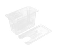 VICASKY Contenitore Trasparente per Vaschetta per Sous Vide con Capacità per Cucina e Conservazione Alimenti Facile da e Resistente