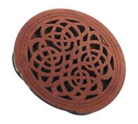 VICASKY Copertura per fori acustici in legno, fatta a mano, per chitarre acustiche, accessori decorativi con design artistico per ridurre il feedback e
