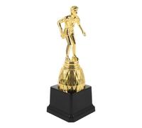 VICASKY Coppa Ping Pong in Plastica Dorata Grande per Premi Sportivi da Torneo, Premio Decorativo per Campionati e Eventi di Tennis da Tavolo, Premio Resistente e Simbolo di Successo