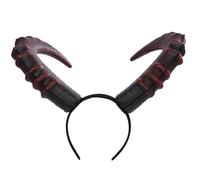 VICASKY Copricapo corno donne Halloween Devil Horns cosplay fascia per costume diavolo fascia corno per cosplay pu