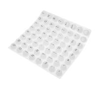 VICASKY Copritasti in Silicone Trasparente per Tastiere Meccaniche a Membrana, Riutilizzabile, per Donne con Unghie Lunghe Durante la Digitazione