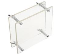 VICASKY Correttore per Piegatura Carte Sportive e Biglietti da Visita 2 Pezzi in Acrilico Dispositivo di Pressatura e Riparazione per Custodia Piatta Protezione e Conservazione