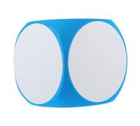 VICASKY Cubi cancellabili per feste di scuola, feste per bambini, educativi e educativi, grandi cubetti di schiuma, dadi da gioco, grandi cubetti Sky-Blue