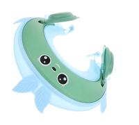 VICASKY Cuffia da Doccia Regolabile in Silicone Leggero Protezione Orecchie e Visiera Anti Acqua, Berretto Shampoo per Bagnetto Sicuro e Comodo da 0 a 18 Anni, Accessorio Bagno