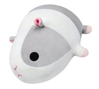 VICASKY Cuscino di Peluche a Forma di Porcellino D’india 50cm, Bambola Giocattolo Decorativa per Criceti, Soprammobile Colorato per Divano e Feste Interne