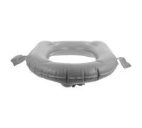 VICASKY Cuscino Gonfiabile Rialzo WC in PVC con Ventose Antiscivolo e Sacchetto Portatile Supporto Comfort per Anziani Adulti e Coprisedile WC