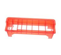 VICASKY custodia protettiva per tagliacapelli custodia rasoio hair charms comb pettini pettine tronchesino custodia per pettine guida portaoggetti per clipper guard plastica rosso