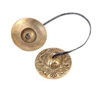 VICASKY Cymbal Bell Per Meditazione e Cerimonie Religiose Strumento Di Percussione Compatto e Leggero Campana Per Yoga e Pratiche Spirituali Fabbricata Mano Design Doppio Drago