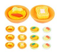 VICASKY Dai alla tua casa in miniatura il realismo 20 pezzi di snack in miniatura dal Giappone per la casa delle bambole decorazione realistica
