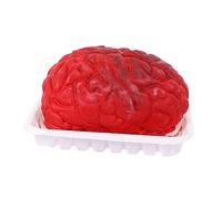 VICASKY Decorazione per Halloween, cervello, raccapricciante, scatola per fast food con organi umani artificiali, decorazione di Halloween, per feste di compleanno e feste di compleanno