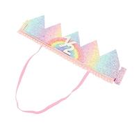 VICASKY Di Compleanno Colorata Per Copricapo Regale Per Feste Compleanni e Shower Design Creativo e Leggero Adatto Ragazzi e Ragazze