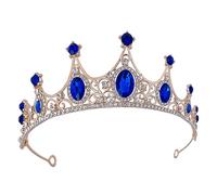 VICASKY di diamanti in cristallo accessorio reale Accessori per da damigella Essere Nozze copricapo da sposa per matrimonio corone di compleanno nuziale Lega di zinco