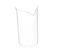 VICASKY di Ricambio in Vetro per Cafetière Beaker Trasparente per Caffè e Tè Cold Brew Accessorio per Macchine Pressione Resistente e Facile da Installare