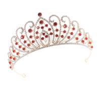 VICASKY Di Strass Decorazione Per Signora Bandiera Della Libertà Cabina Doccia Da Sposa Tiara Per Copricapo Per Donna Per Sposa Per