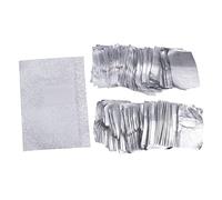 VICASKY Dischetti Solvente Per Unghie in Carta Stagnola 500 Pezzi 5 Confezioni Monouso in Alluminio Per Rimozione Gel e Smalto Uso Manicure Professionale e Domestico