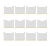 VICASKY Dischetti Struccanti per Ciglia 160 Pezzi Cuscinetti Detergenti per Occhi con Struttura Curvata Formato Compatto per Uso Domestico e Viaggi Assorbenti Cosmetici per Donna