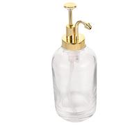 VICASKY Dispenser di sciroppo trasparente con pompa bottiglia di sciroppo per dispenser di zucchero per conservare succo di miele e design più trasparente per facile