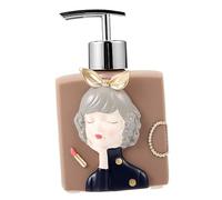 VICASKY Dispenser per Liquido Alla Moda per Shampoo e Bagnoschiuma per Bagno Riutilizzabile e Design per Casa e Ufficio