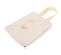 VICASKY Dispenser Salviette Umidificate Portatile Con Design Carino Di Coniglio Sacchetto Riutilizzabile Per Viaggi Contenitore Spazioso Per Pannolini e Salviette