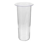 VICASKY Distributore di Bevande in Acrilico Cilindro Porta Ghiaccio Contenitore per Ghiaccio da 5L Maniglia per Uso Domestico e Bar Accessorio per Servizio Bevande Raffreddate