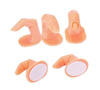 VICASKY Dito Finto per Unghie Strumento di Allenamento per Manicure Dita per Esercitarsi nella Manicure Finte per Nail Art Mano per Esercitarsi per Unghie Acriliche