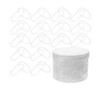 VICASKY Elastici trasparenti per capelli 900 pezzi in plastica versatile per uso ripetuto in acconciature di tutti i giorni per donne