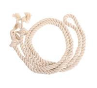 VICASKY Elegante cintura in tessuto per corda da donna, look vintage, vestibilità comoda, lino di cotone naturale, cintura in vita regolabile, accessorio alla moda