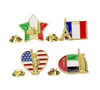 VICASKY Elegante set di spille da donna, 4 pezzi, per il petto, decorazione per scopi decorativi