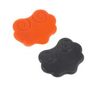 VICASKY Erhu - Set di 2 adesivi fonoassorbenti, per flauto in metallo, semplice sintonizzatore elettronico, utile, per strumenti musicali, accessori Erhu Sordo, composit-Nano