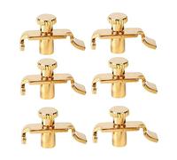 VICASKY Erhu - Set di 6 sintonizzatori Erhu per chitarra e strumenti musicali, in acciaio inox, colore oro