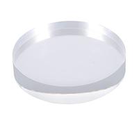 VICASKY Espositivo Rotondo Acrilico Trasparente per Cosmetici e Gioielli Base Decorativa Organizer e Stabile per e