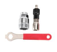 VICASKY Estrattore Pedivella e Chiave Rimozione Bici Kit Attrezzi per Bracci Quadrati e Denti Compatibile con Tutti i