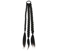 VICASKY Extension a pelo lungo per coda di cavallo Parrucca intrecciata sintetica facile da applicare, delicato sulla pelle per nuove acconciature e più volume