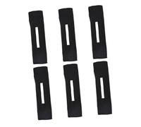 VICASKY Fasce per Chioma da Donna 6 Pezzi Nero, Accessori per Creare Acconciature Istantanee, Strumenti per Chignon e Trecce per Spiaggia e Squadra