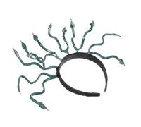 VICASKY Fascia Capelli Serpente Medusa Verde Scuro per Halloween e Cosplay Accessorio Party Costume con Design Unico e Materiale Durevole per Feste e Carnevale