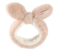 VICASKY Fascia Cosmetica per Capelli Donna Copricapo da Doccia Riutilizzabile Fascia per Spa Orecchie di Coniglio Adatta Tutti i Tipi di Capelli e Circonferenze della Testa Materiale Legge