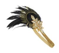 VICASKY Fascia Di Da Sposa Fasce Per La Festa Delle Ragazze Nuziale Fascia Anni '20 Accessori Per Per Le Donne Da Sposa Fascia Per La Sposa Sarà La Fascia Poliestere