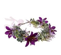 VICASKY Fascia Matrimonio Doccia Fiore Sii Rosa Fascia per Capelli Da Sposa Gioielli Per Capelli Da Sposa Copricapo Per Le Donne Da Sposare Copricapo Copricapo Copricapo Partito